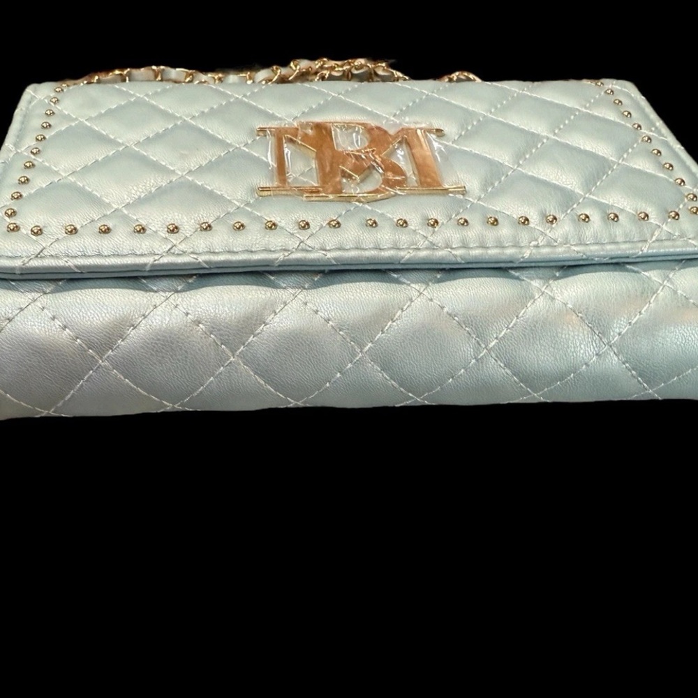Badgley Mischka Quilted Crossbody Handbag - Picture 4 of 13